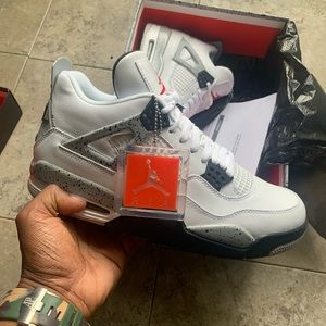 Jordan retro 4 white cement OG